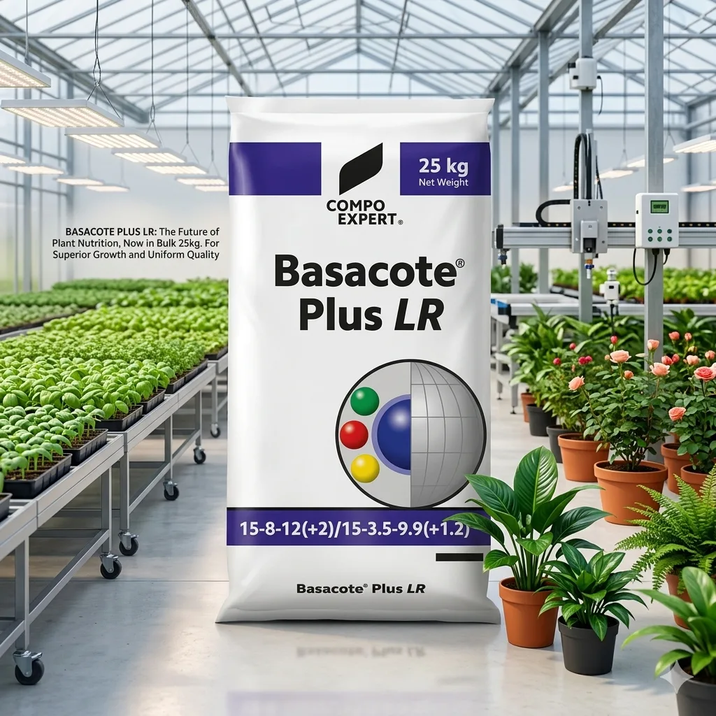 سماد باساكوت بلس 6 م 25 كجم (Basacote Plus 6M) - التكنولوجيا الألمانية للتحلل المنضبط وبناء الشتلات بدون هدر