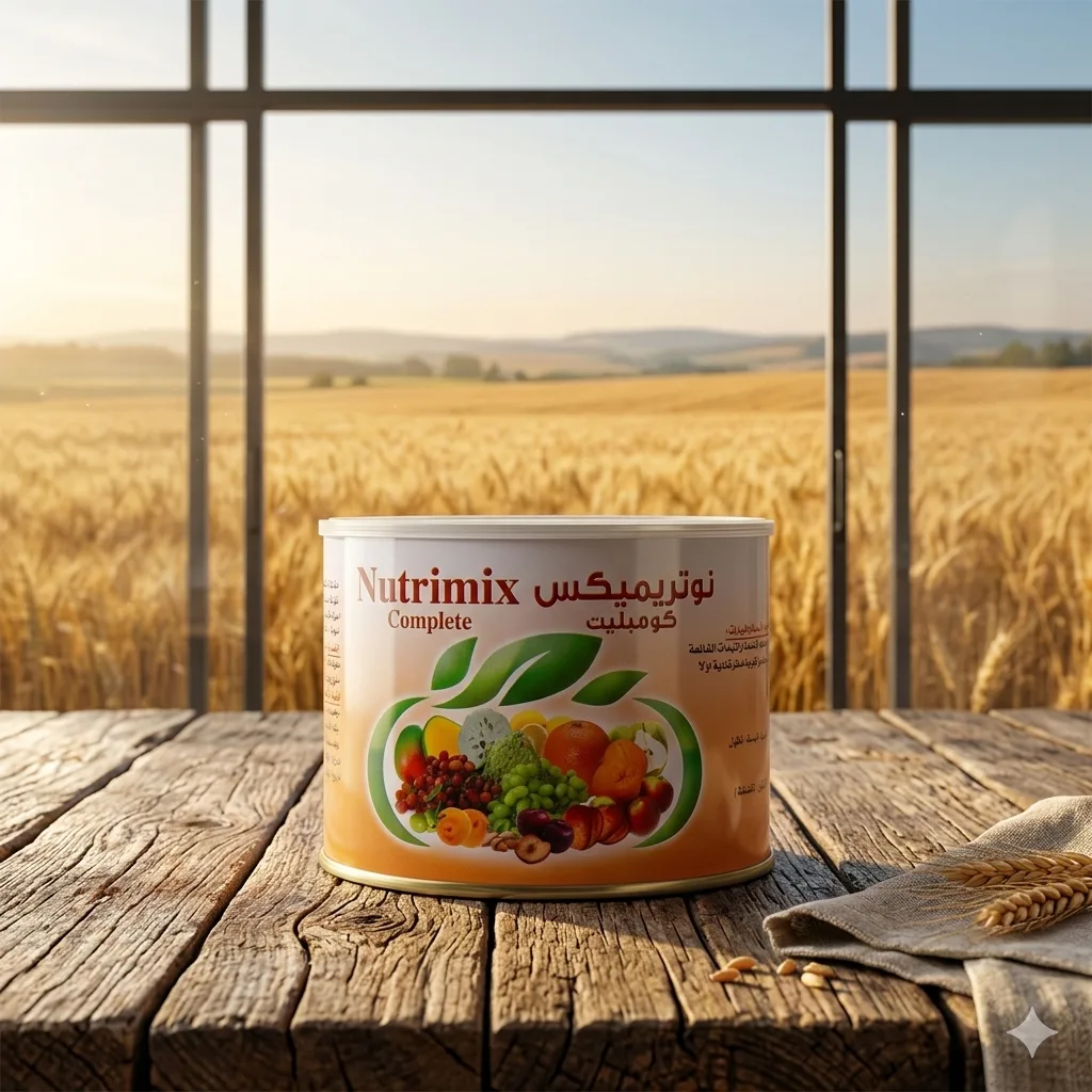 سماد نوتريميكس كومبليت 300 جم (Nutrimix Complete) - التكنولوجيا الألمانية المطلقة لتغذية الحبوب ورفع إنتاجية السنابل