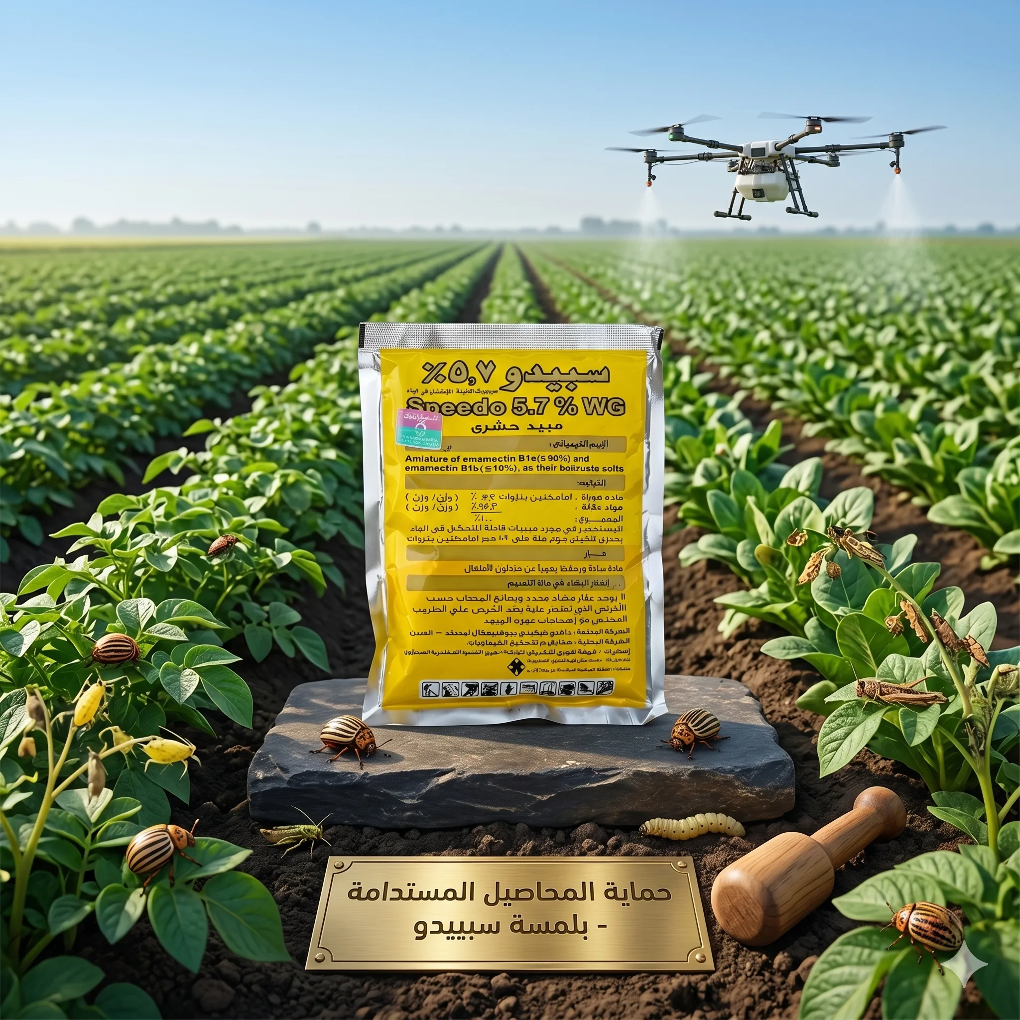 مبيد سبيدو 75 جرام (Speedo) - قاهر دودة الحشد وورق القطن