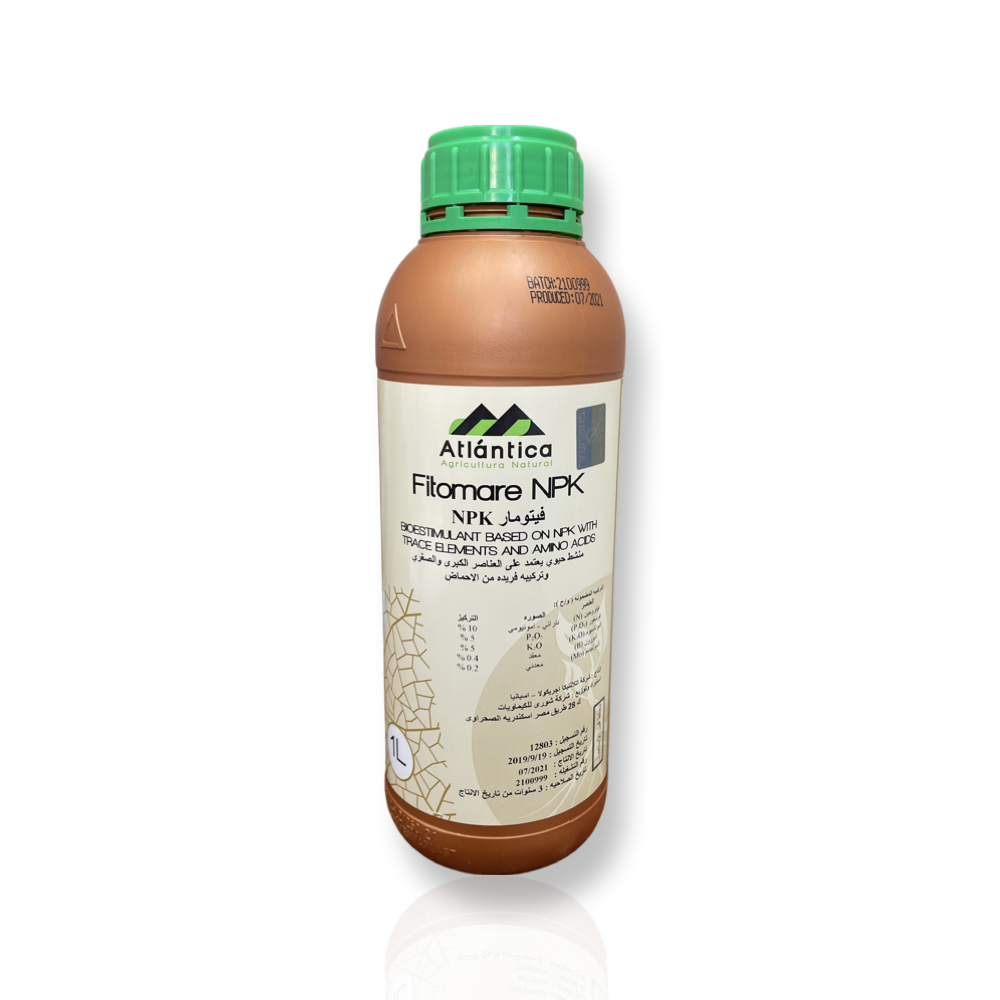 منشط النمو فيتومار 10-5-5 500 سم³ (Phytomar) - التكنولوجيا الإسبانية لتنشيط الإزهار وعقد الثمار وقهر الإجهاد