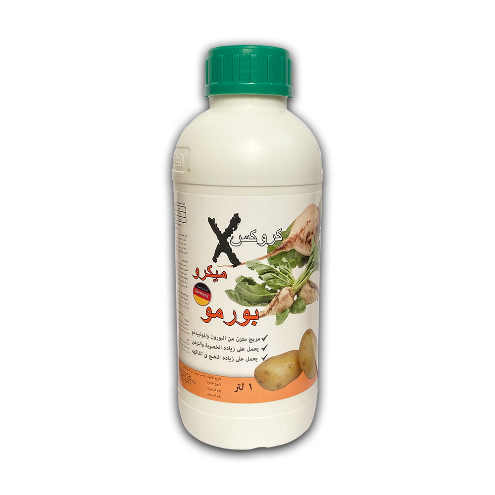 سماد كروكس ميكرو بورمو 1 لتر (Crox Micro BorMo) - التكنولوجيا الألمانية لدفع الخصوبة والتزهير وصب السكريات